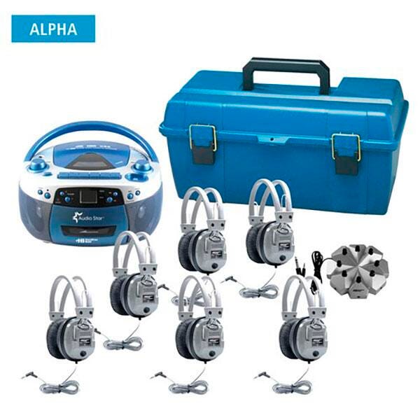 Listening Centers, Classroom Listening Center, Whisperphone Supplies, Item Number 1428510